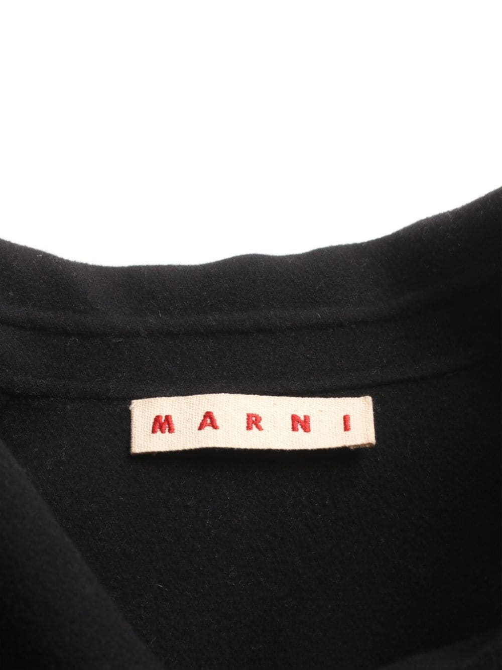 Marni Pre-Owned 1990-2000s single-breasted wool gilet - BLACK