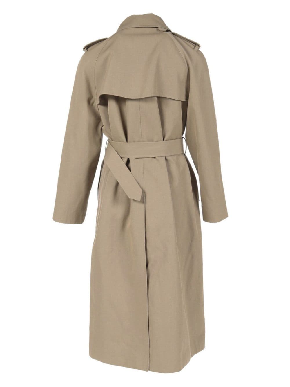 Céline Pre-Owned 1990-2000 belted trench coat - Bruin