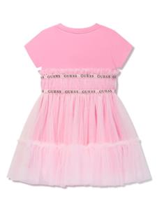 Guess kids Tulen jurk - Roze