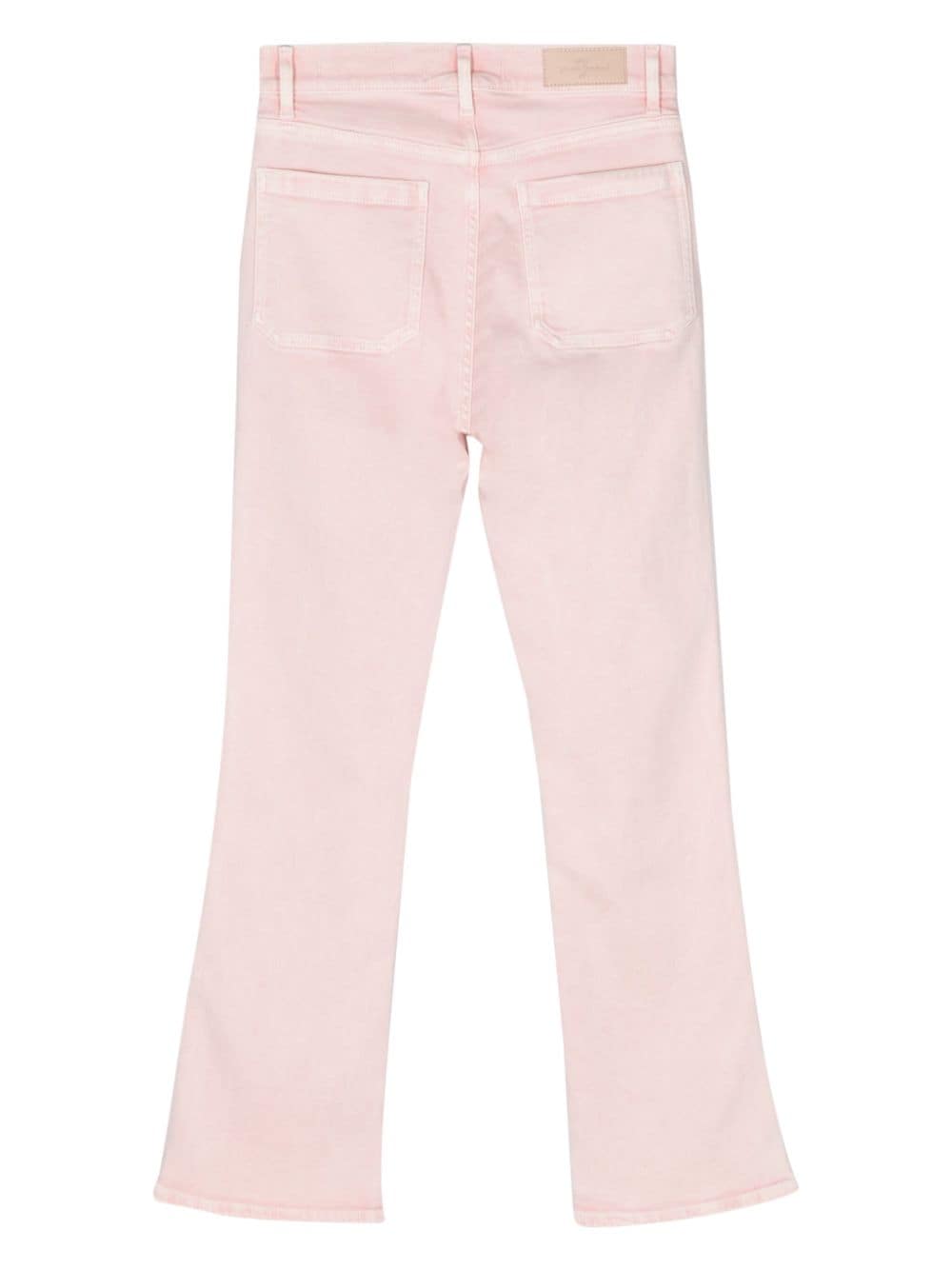 7 For All Mankind Cropped jeans - Roze