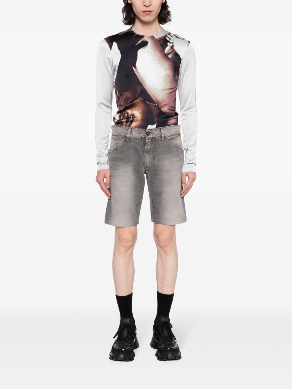 Dolce & Gabbana Denim shorts - Grijs