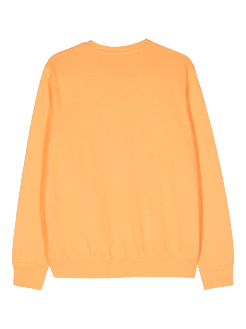 Sun 68 Sweater met geborduurd logo - Oranje
