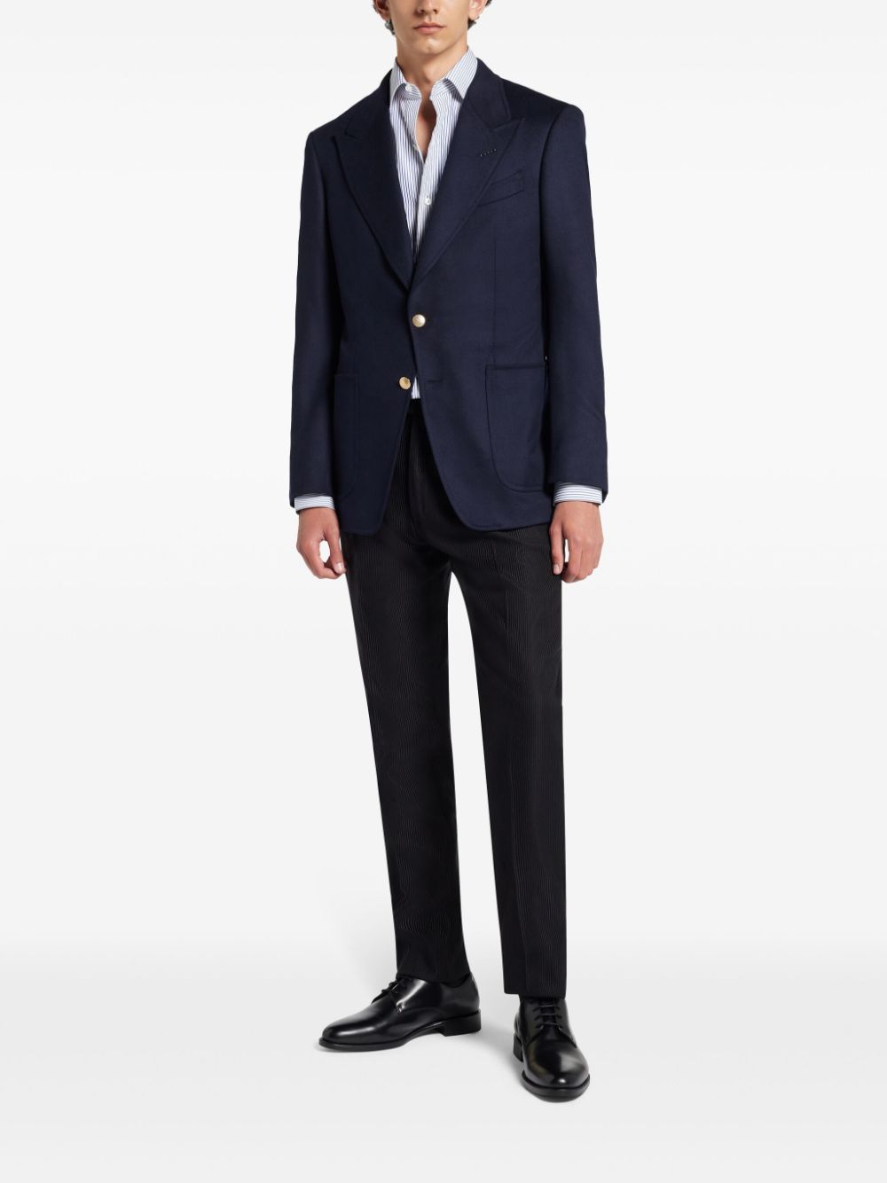 TOM FORD corduroy tailored trousers - Zwart