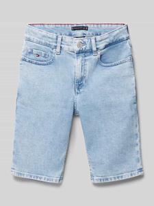 Tommy Hilfiger Teens Korte jeans met labeldetail
