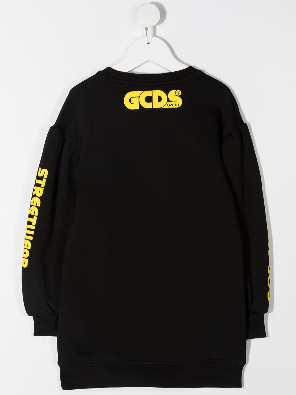 Gcds Kids Sweater met patch - Zwart