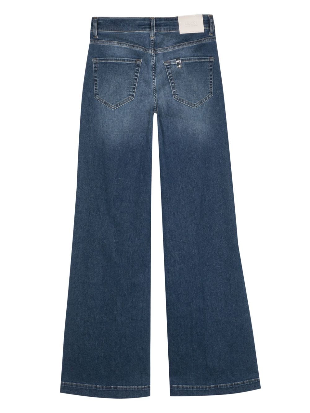 LIU JO mid-rise flared jeans - Blauw