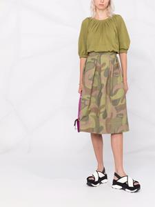 Marni Rok met geplooid detail - Groen