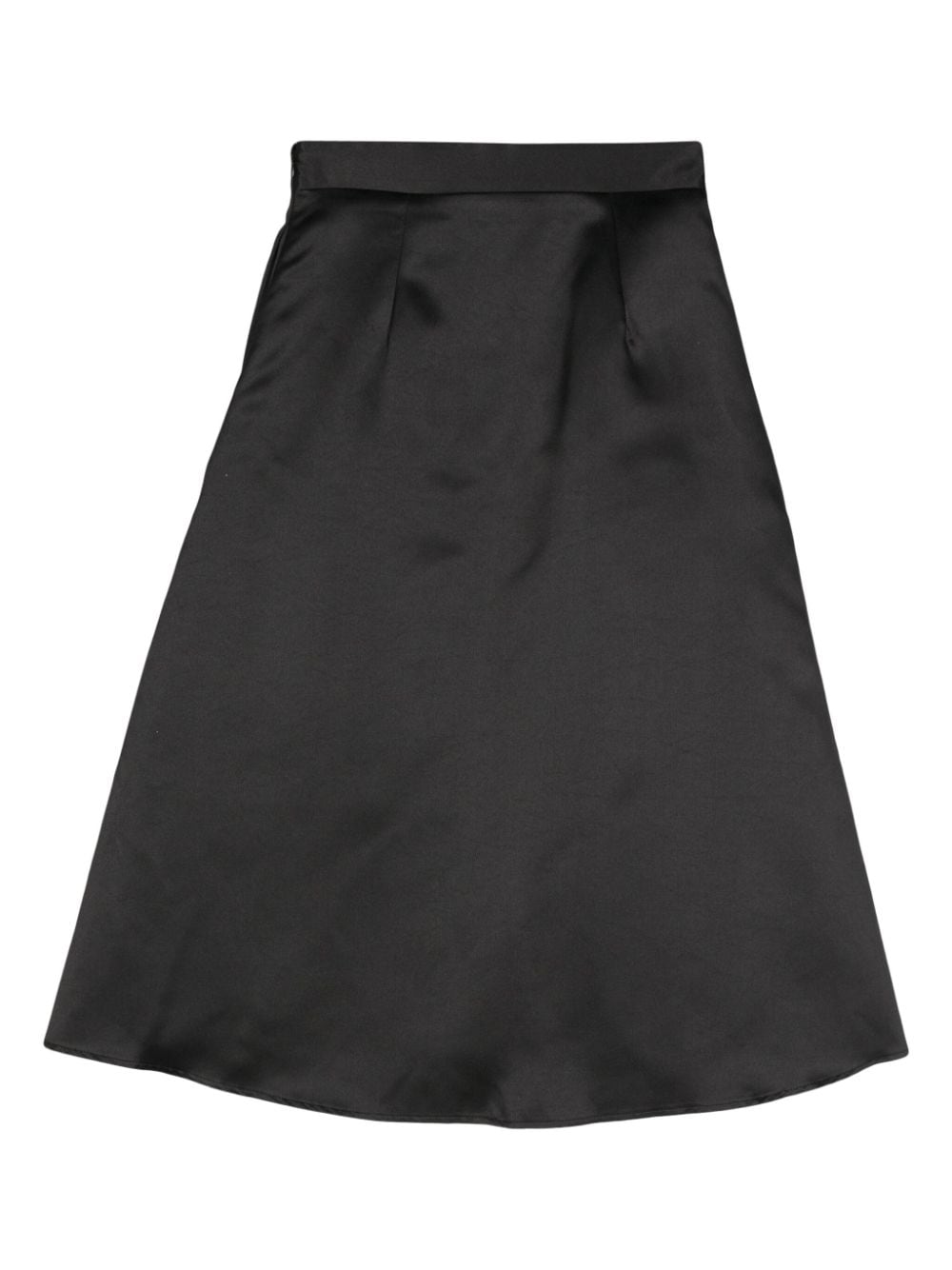 LIU JO logo-charm twill skirt - Zwart