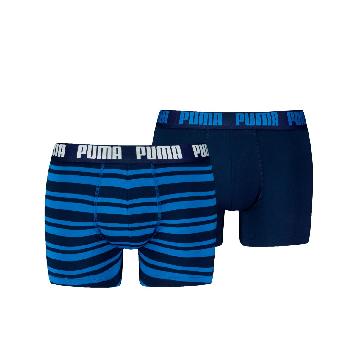 Puma Boxershorts Everyday Heritage Stripe 2-pack True Blue Combo-L