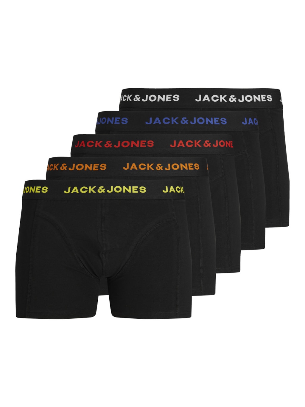Jack & Jones Boxershorts JACBLACK FRIDAY Trunks 5-pack Zwart-L