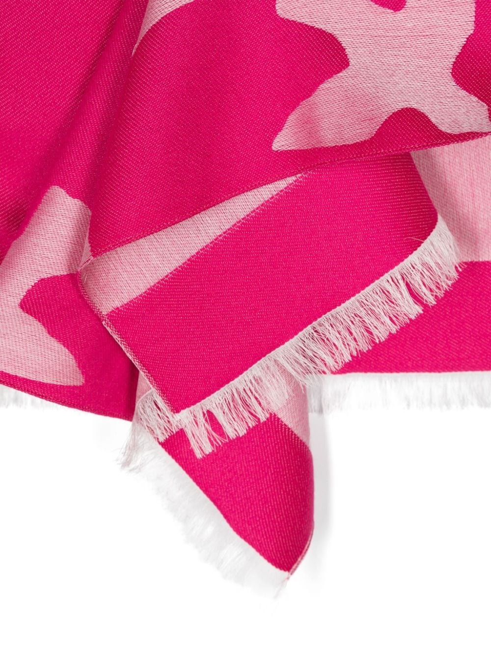 PINKO Love Birds-logo scarf - Roze