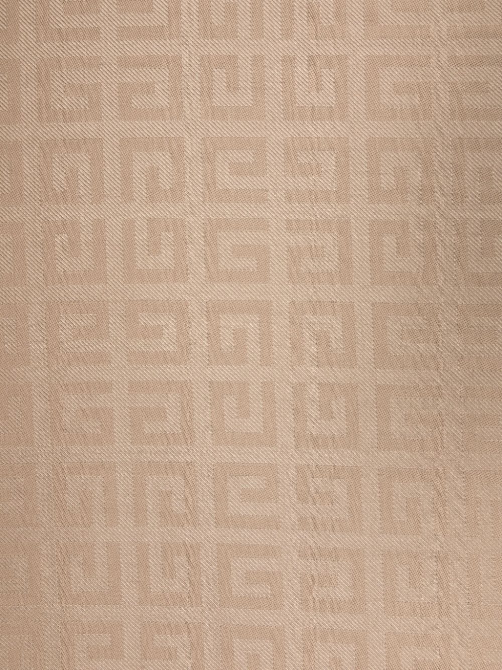Givenchy Sjaal met monogram jacquard - Bruin
