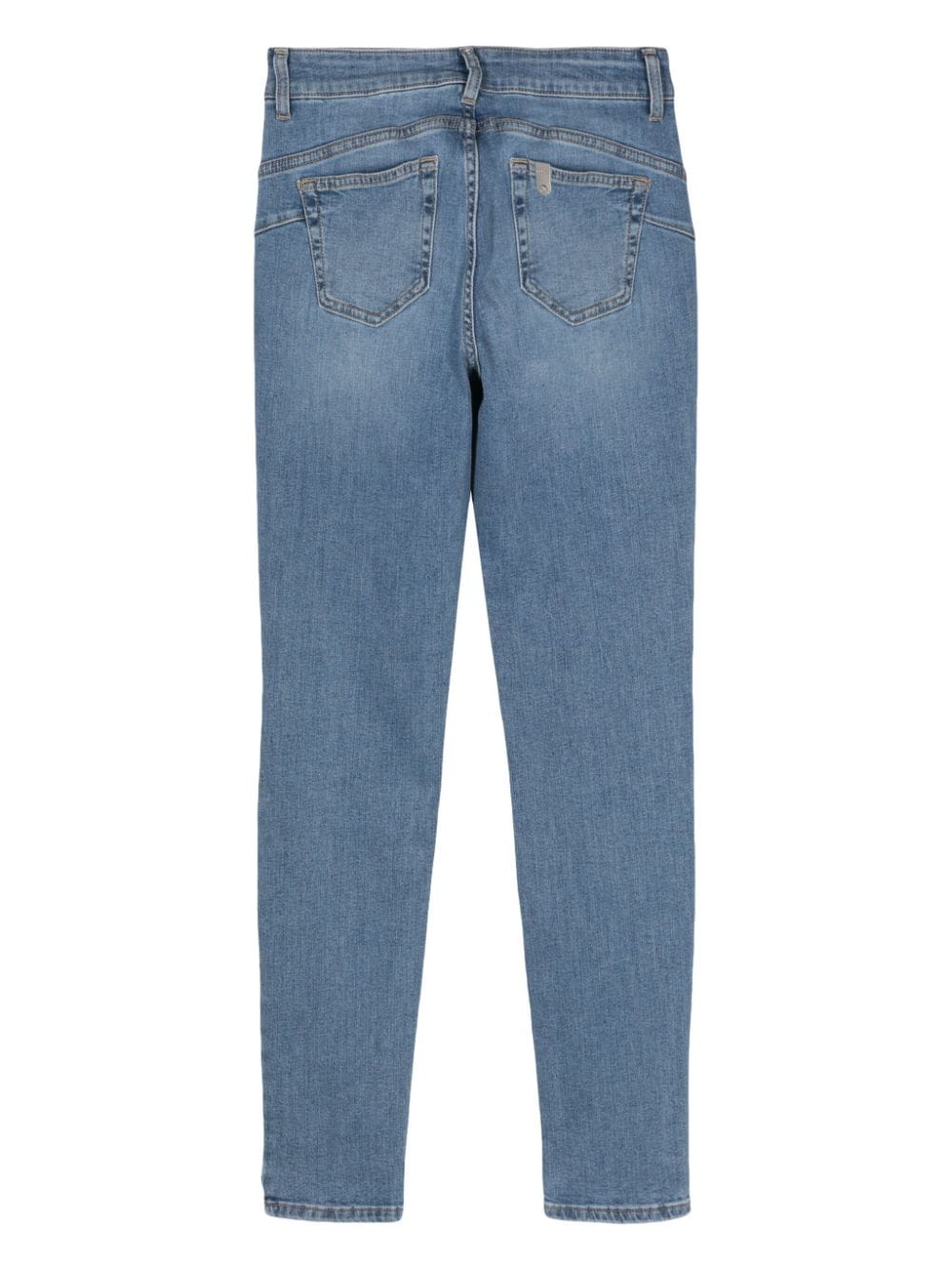 LIU JO mid-rise skinny jeans - Blauw