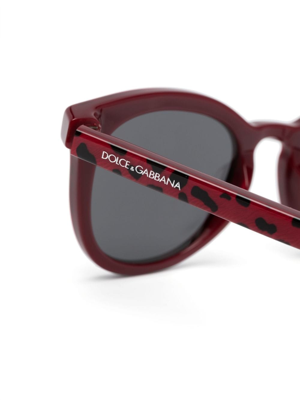 Dolce & Gabbana Kids Zonnebril met cat-eye montuur - Rood
