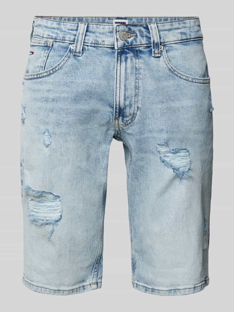 Tommy Jeans Korte regular fit jeans in 5-pocketmodel, model 'RONNIE'
