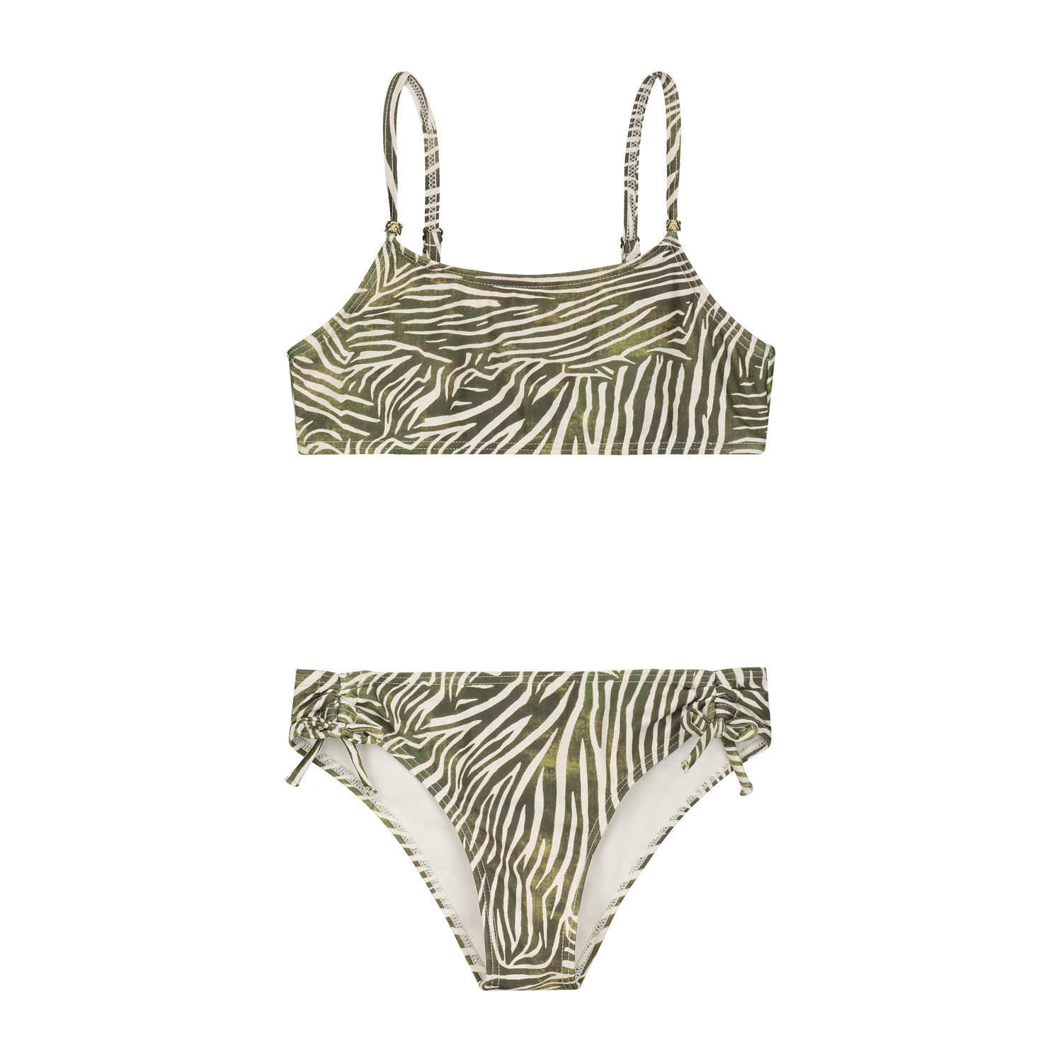 Shiwi Meisjes bikini Liv - Palmboom groen