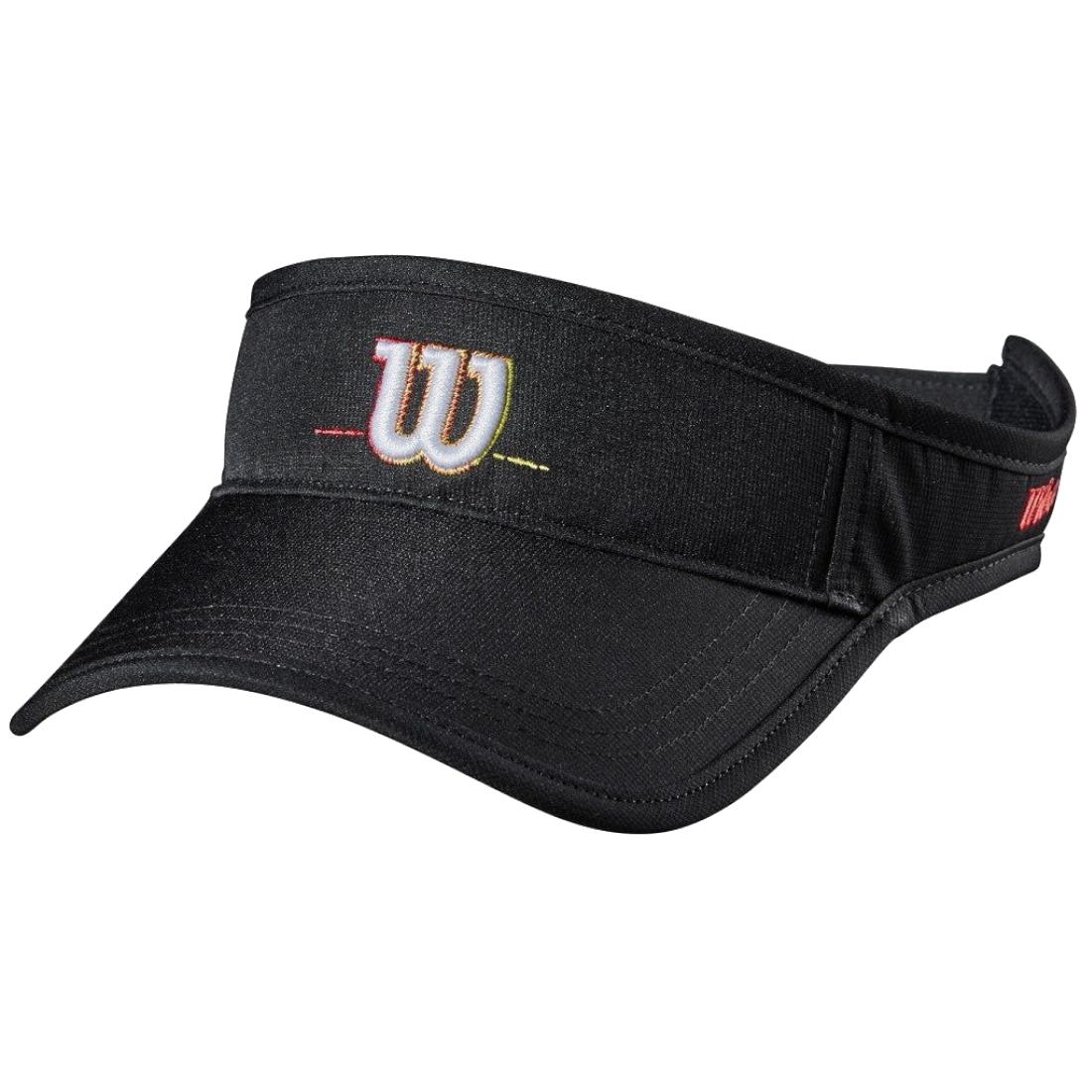 Wilson Volleybalvizier WTH11120R, Unisex, Caps, zwart