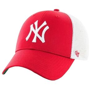 47 BRAND MLB New York Yankees Branson Cap B-BRANS17CTP-RD, Unisex, Caps, red