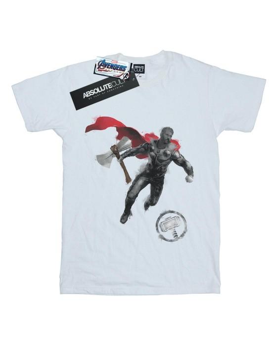 Marvel Boys Avengers Endgame geschilderd Thor T-shirt