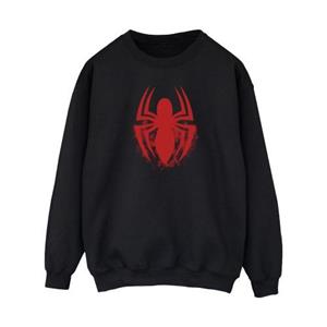 Spider-Man heren embleem katoenen logo sweatshirt