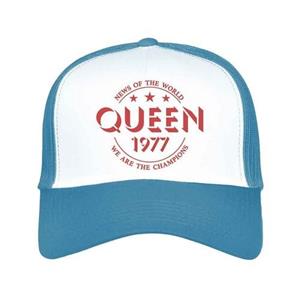 Queen Unisex volwassen kampioenen 77 mesh paneel baseballpet