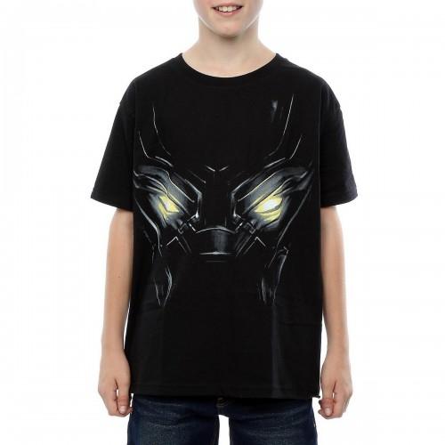 Black Panther katoenen T-shirt met oog voor jongens