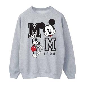 Disney heren Jump en Wink Mickey Mouse-sweatshirt