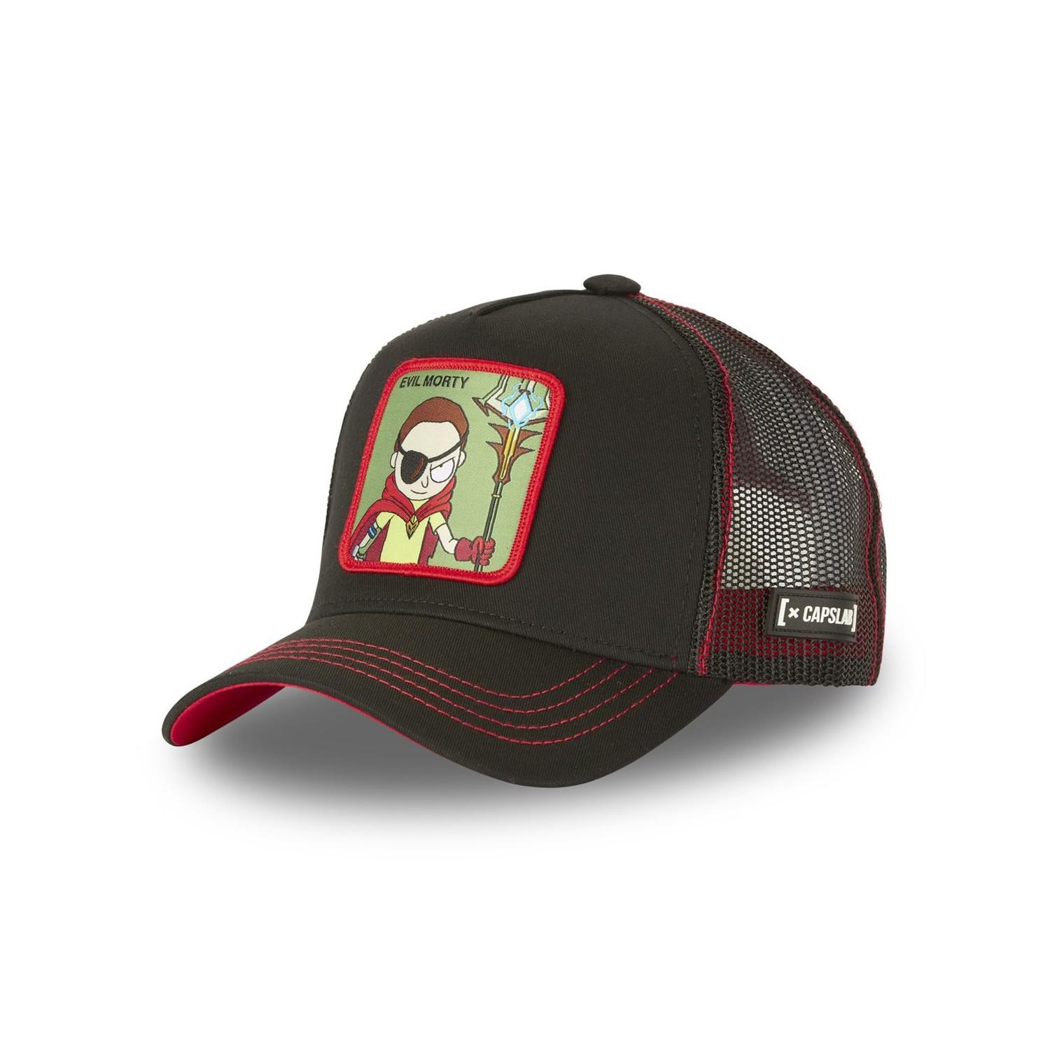 Capslab Casquette trucker avec filet Rick and Morty Morty