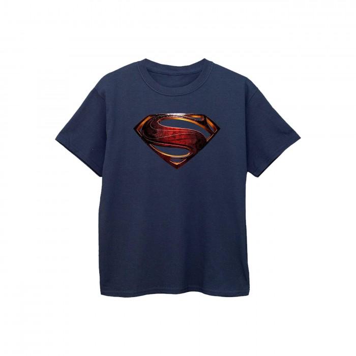 Superman Katoenen T-shirt met -logo voor jongens