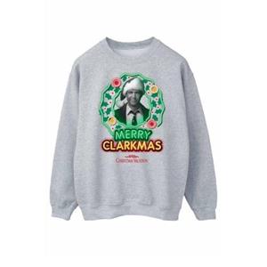 Pertemba FR - Apparel National Lampoon's Christmas Vacation Heren grijstinten Clarkmas kerstsweatshirt