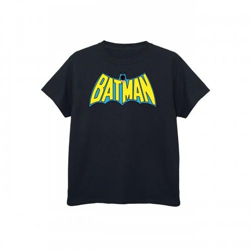 Batman jongens retro-logo katoenen T-shirt