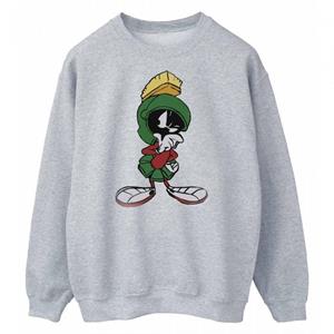 Looney Tunes Heren Marvin The Martian Pose Sweatshirt