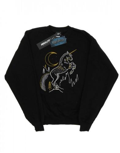 Harry Potter jongens Unicorn Line Art Sweatshirt