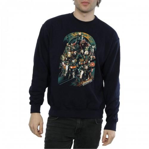 Avengers Infinity War herenteam katoenen sweatshirt