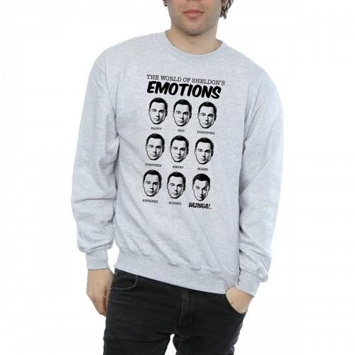 The Big Bang Theory Het Big Bang Theory Sheldon Emotions-sweatshirt voor heren