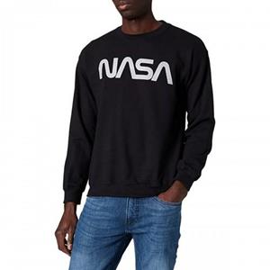 NASA Mens Modern Logo Katoen Sweatshirt