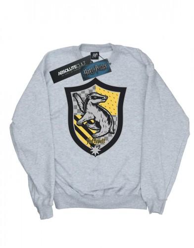 Harry Potter jongens Huffelpuf Crest plat sweatshirt