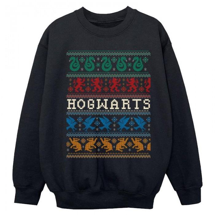 Harry Potter jongens kerst Fair Isle huizen Sweatshirt