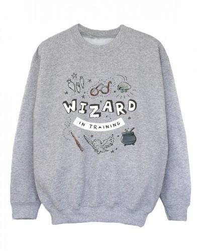 Harry Potter jongens tovenaar in opleiding sweatshirt