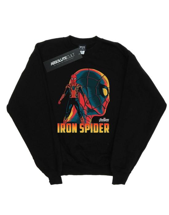 Marvel Heren Avengers Infinity War Iron Spider karakter katoenen sweatshirt