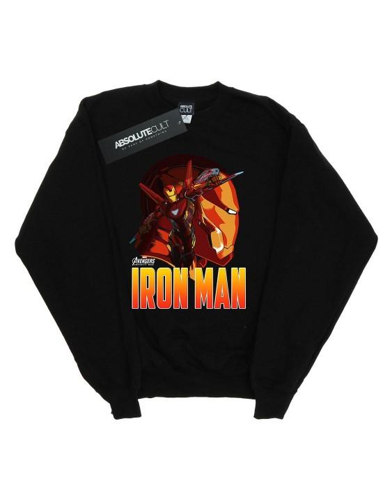 Marvel Heren Avengers Infinity War Iron Man karakter katoenen sweatshirt