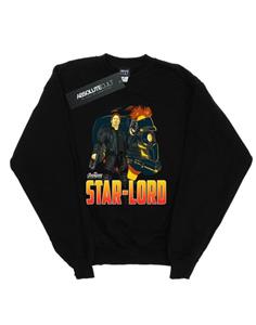 Marvel Heren Avengers Infinity War Star Lord karakter katoenen sweatshirt