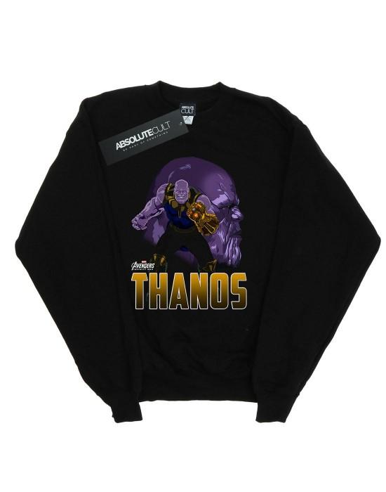 Marvel Heren Avengers Infinity War Thanos karakter katoenen sweatshirt