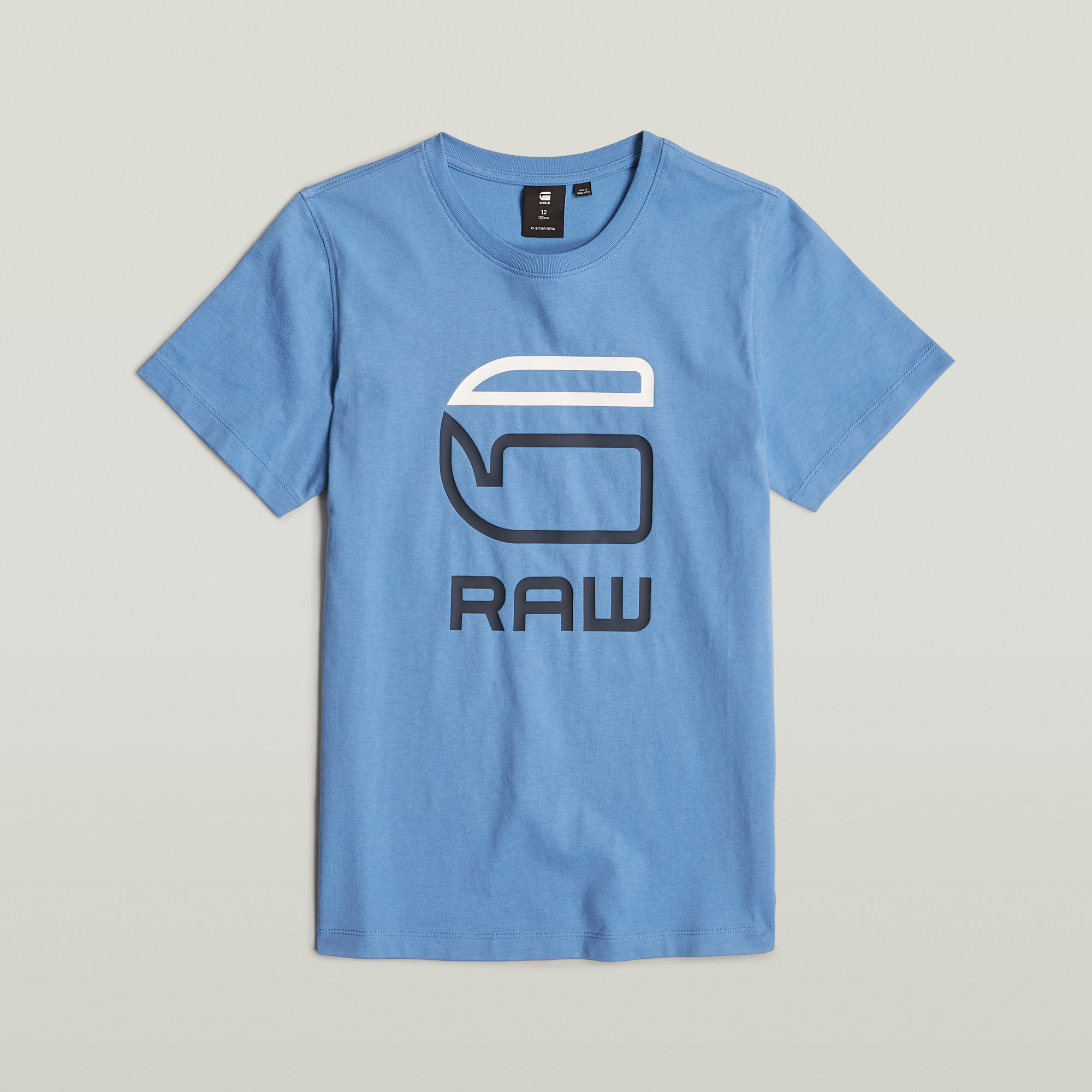 G-Star RAW Kids T-Shirt Regular - Midden blauw - jongens