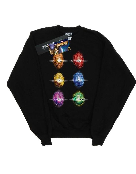 Marvel Heren Avengers Infinity War Infinity Stones katoenen sweatshirt