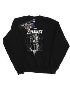 Marvel Heren Avengers Infinity War Gauntlet Katoenen sweatshirt