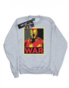 Marvel Heren Avengers Infinity War Iron Man War katoenen sweatshirt