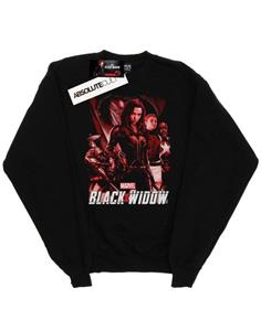Marvel Heren Black Widow Movie Red Group katoenen sweatshirt