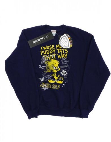 Looney Tunes Boys Tweety Pie More Puddy Tats Sweatshirt