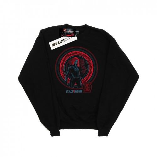 Marvel heren Black Widow filmcomputer Globe katoenen sweatshirt